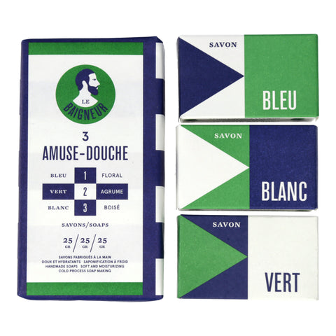ル ベヌール フェイスソープバーセット25g×3