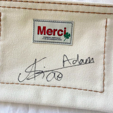 ⑩ Merci Paris ポーチ ホワイト