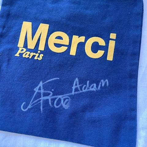 ⑨Merci Parisミニトート（ネイビー）