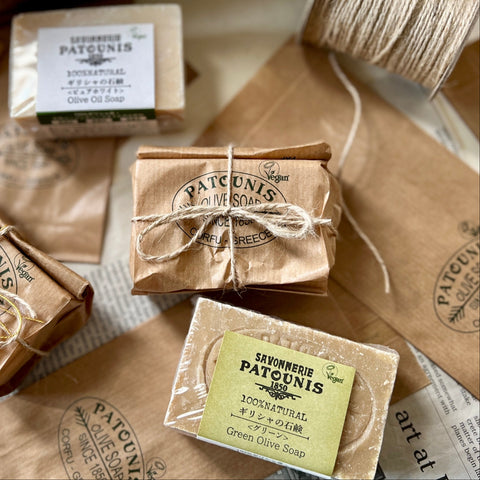 パトーニス　ギリシャ石けん　グリーン