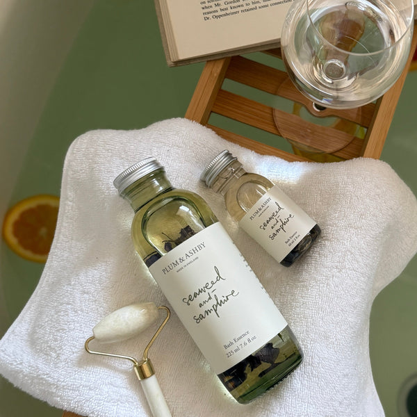 プラム＆アシュビー】高保湿バスエッセンス60ml｜シーウィード