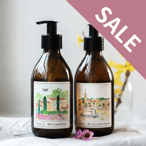 【レ・ショーズ・シンプル】イザベル・ボワノ デザインコレクション ハンド＆ボディソープ250ml｜香り2種