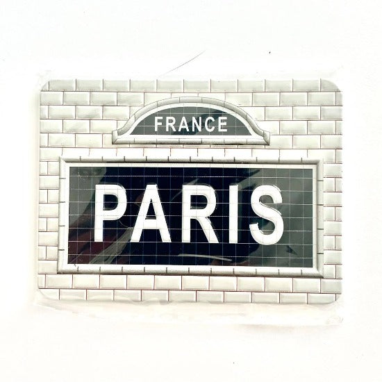 【Paris土産】マグネットタイル(Metro) シャンゼリゼ/PARIS